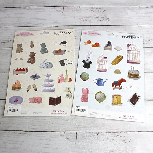 Gapchinska Ukraine Scrapbook Die Cut Sticker Sheets Craft Lot - Picture 1 of 4